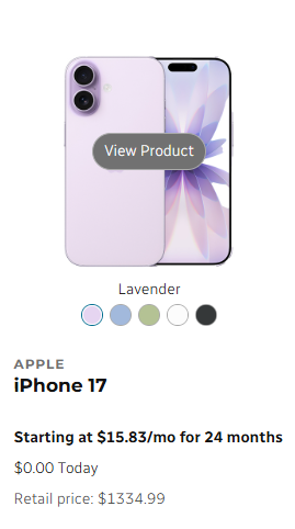 iPhone 17e