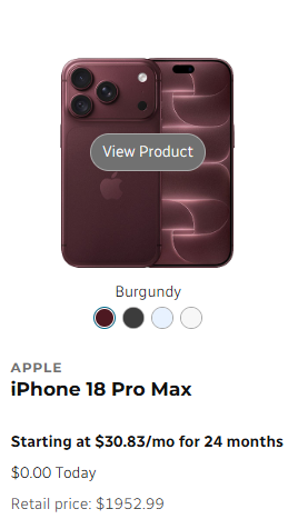 iPhone 17