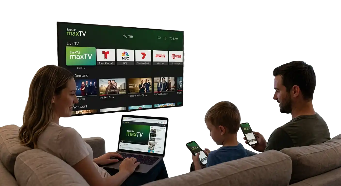 maxTV Stream Family & Devices
